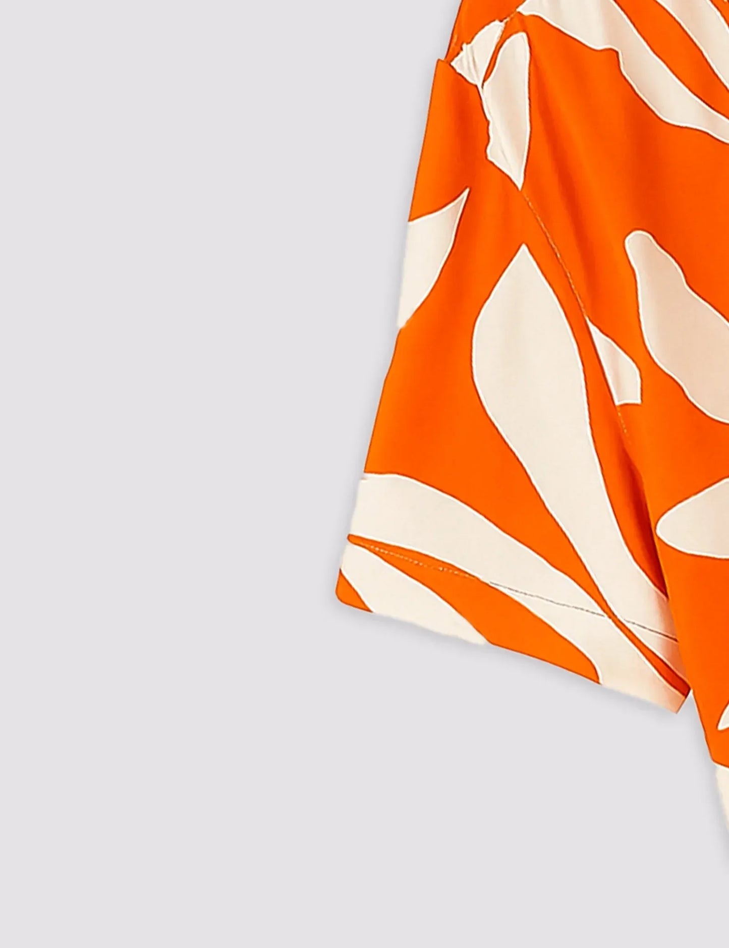 Trezzo Tropical Leaf Print Casual Half Sleeve Shirt